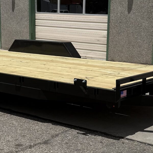 BLACK 83” X 18’ CAR HAULER
7K TANDEM BUMPER PULL