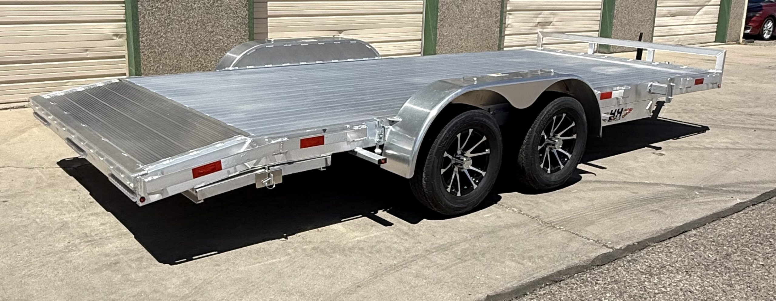 2026 H & H CHA18-070 18' CAR HAULER, SLIDE OUT RAMPS , TRAILER - Image 4