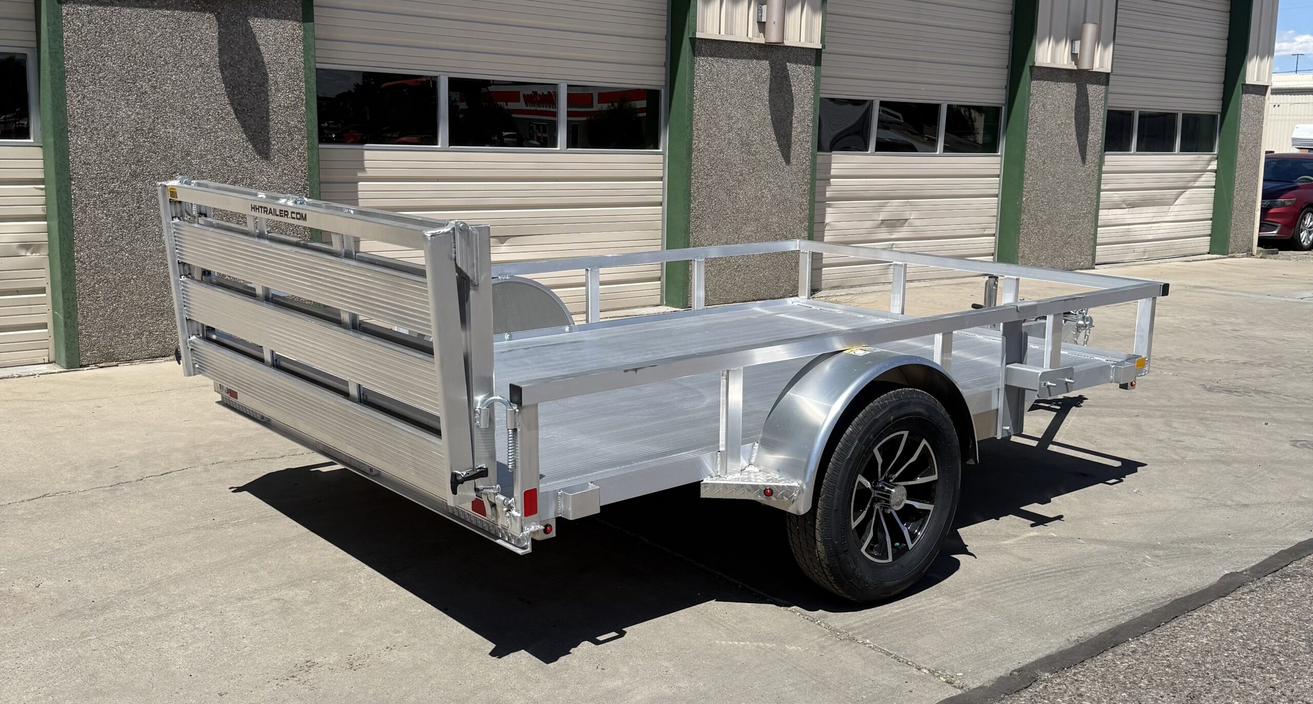 76"X10' All Aluminum Utility Trailer - Image 3