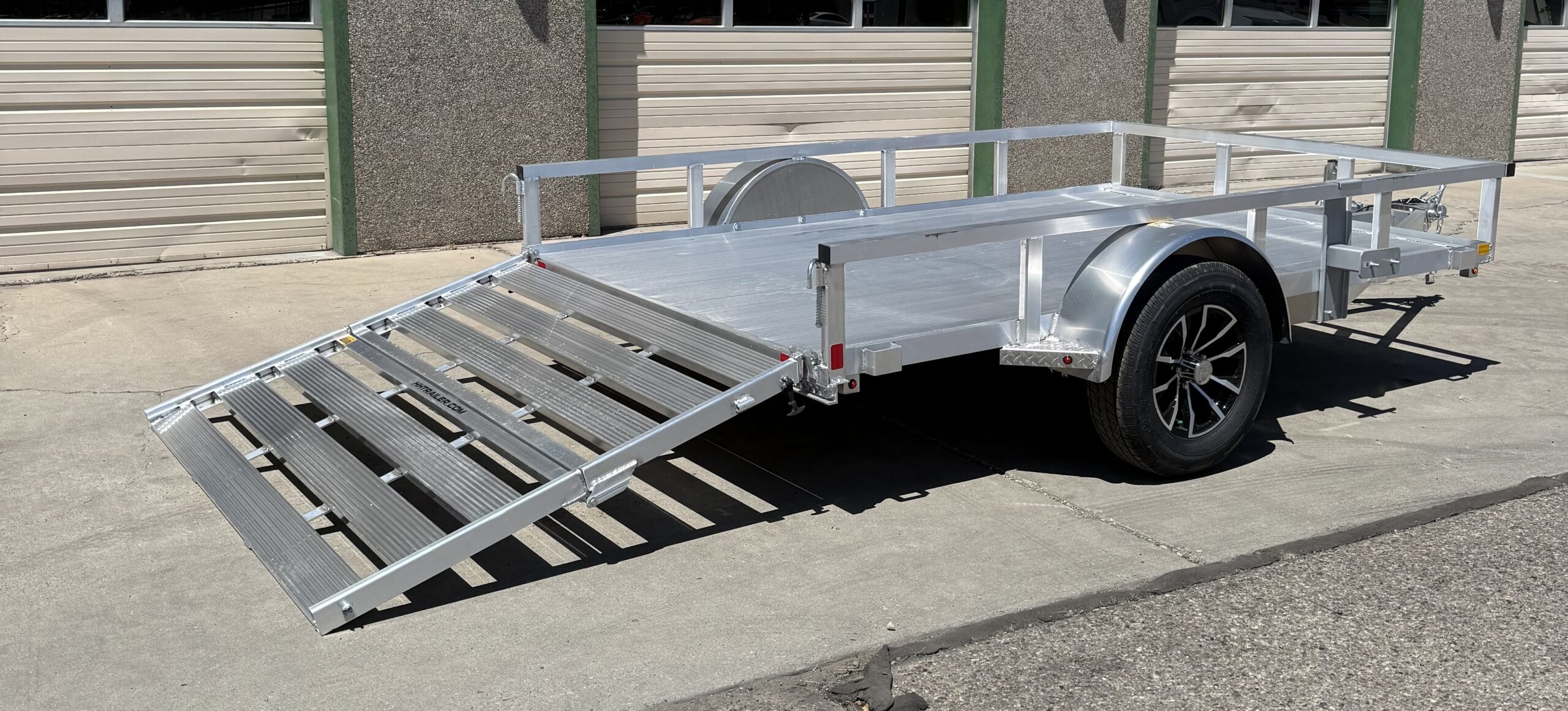 76"X10' All Aluminum Utility Trailer - Image 4