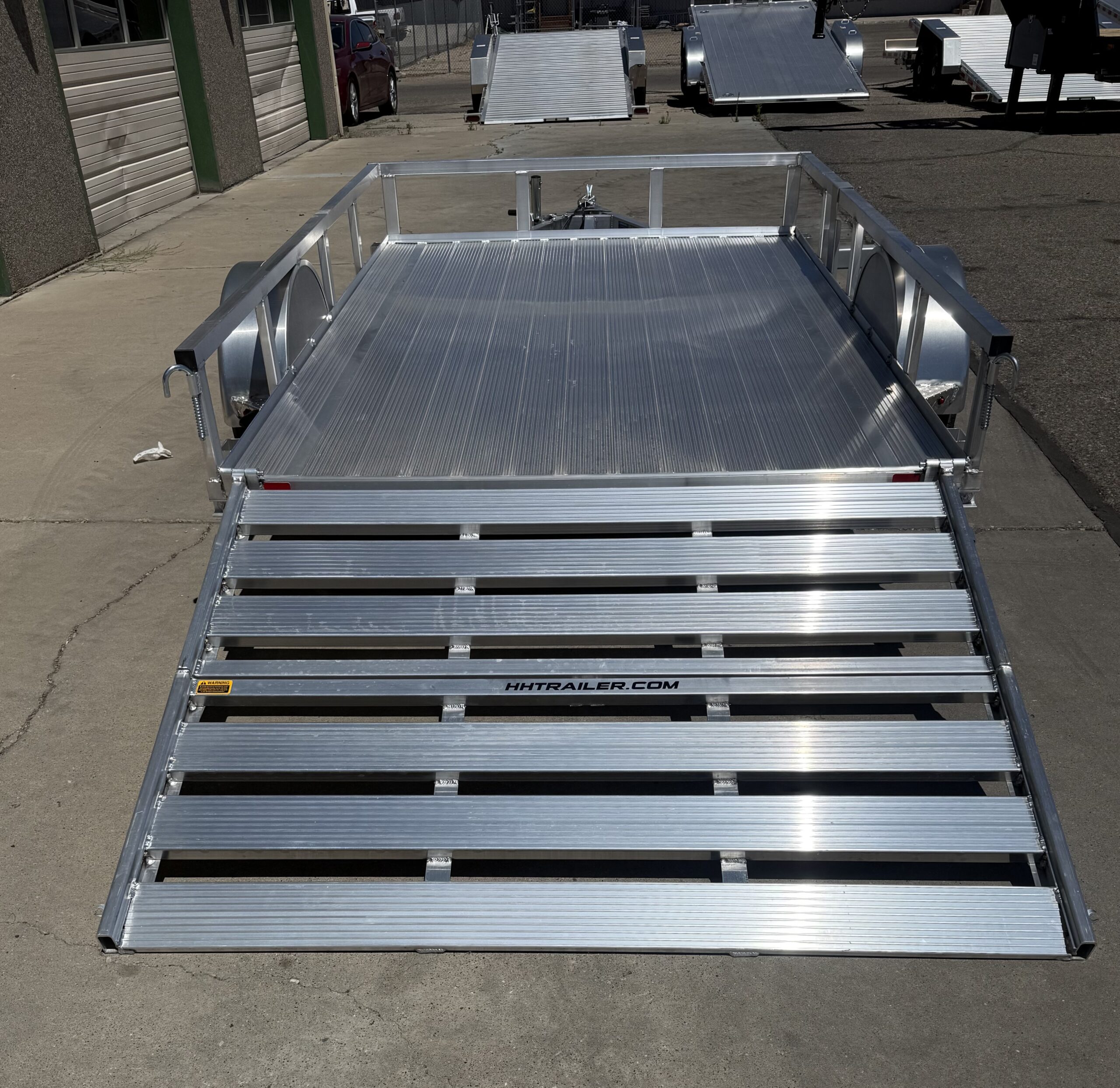 76"X10' All Aluminum Utility Trailer - Image 5