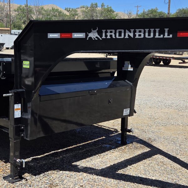 BLACK 83" X 14' DUMP
14K TANDEM AXLES GOOSENECK