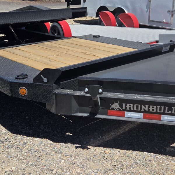 BLACK 8.5'X22' TILT
14K TANDEM BUMPER PULL