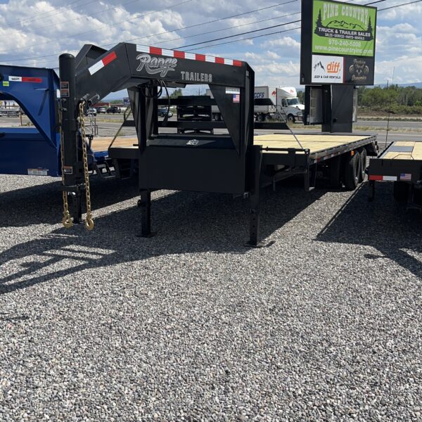 102"X30' GOOSENECK DUALLY 12K/24K AXLES BLACK