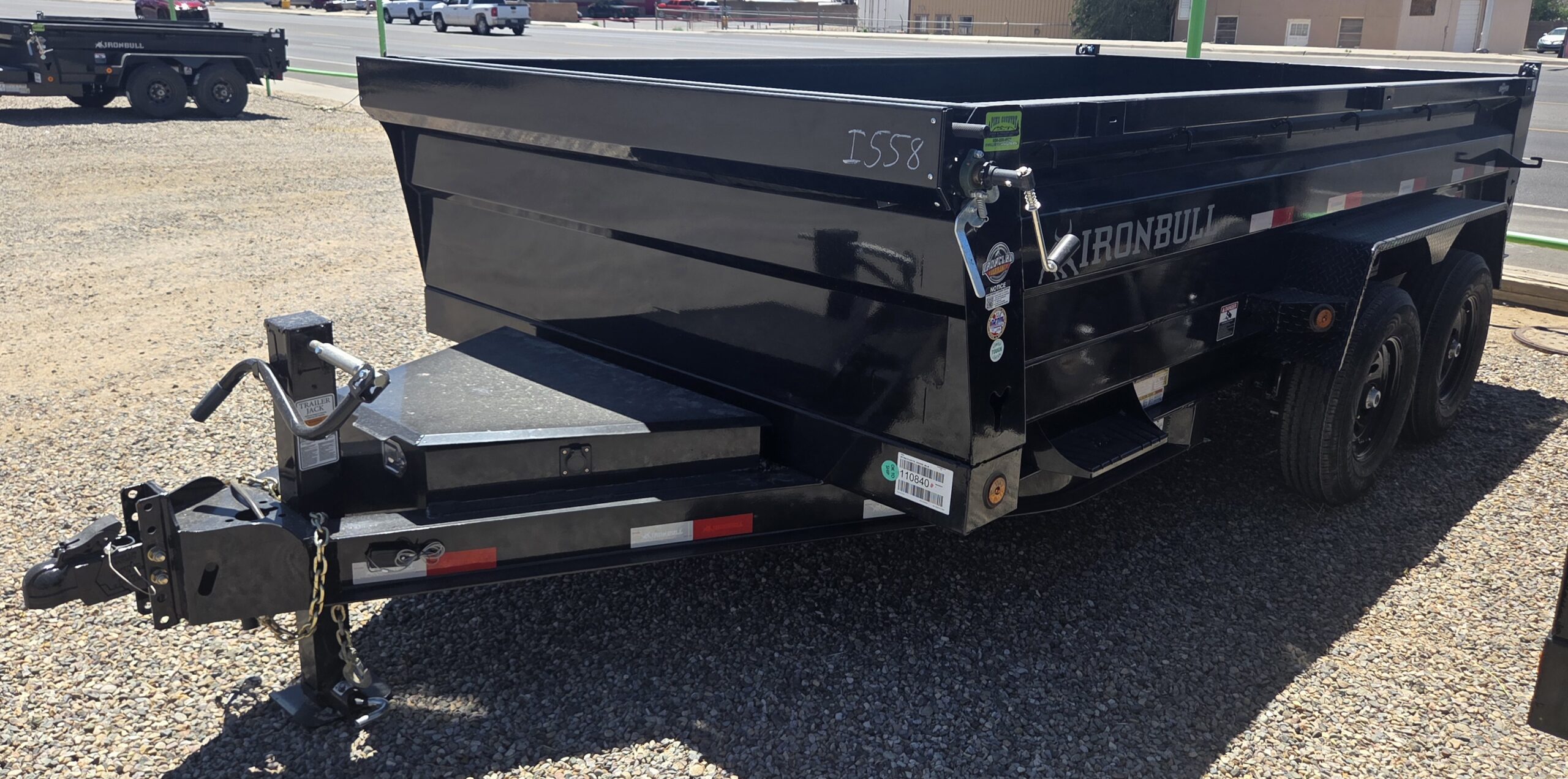 83"X14' 124K TANDEM AXLE DUMP TRAILER
BLACK - Image 3