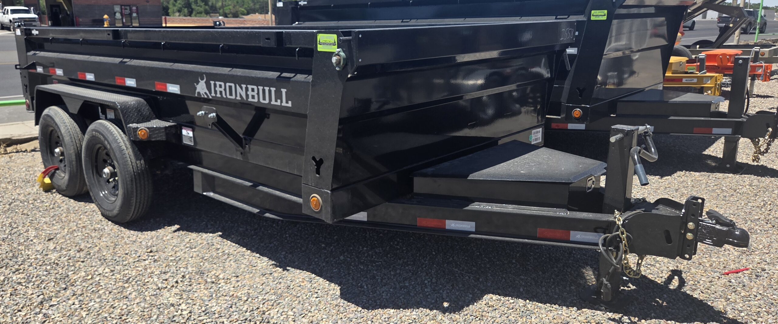 83"X14' 124K TANDEM AXLE DUMP TRAILER
BLACK