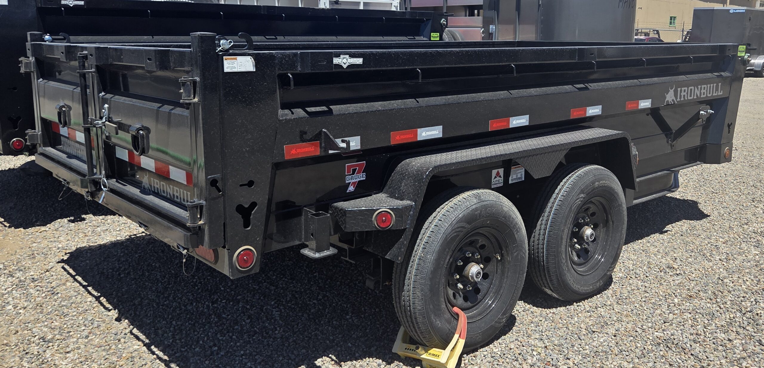 83"X14' 124K TANDEM AXLE DUMP TRAILER
BLACK - Image 8