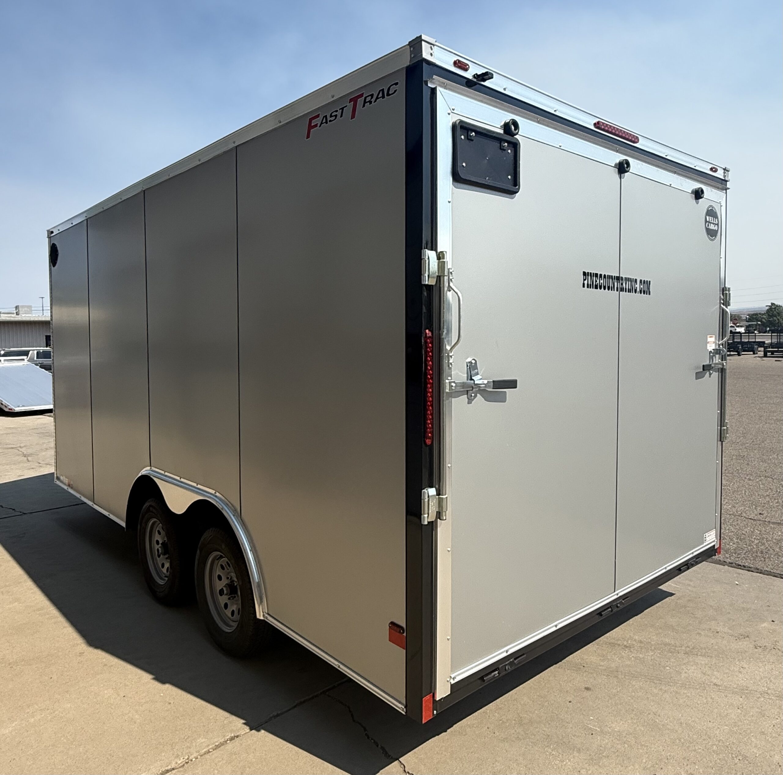 2026 Wells Cargo 8-1/2'x16' Tandem Axle Ramp Door Enclosed Trailer - Image 3