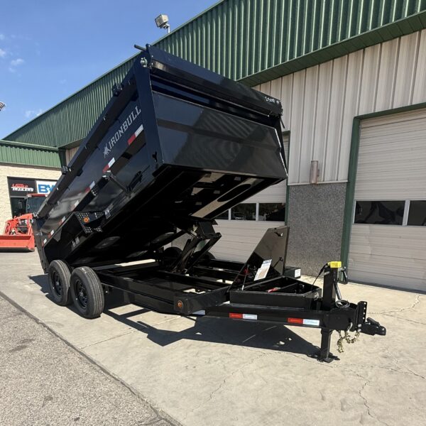 2027 Ironbull 83"x14' 14,000 lb Rated High Side Dump Trailer