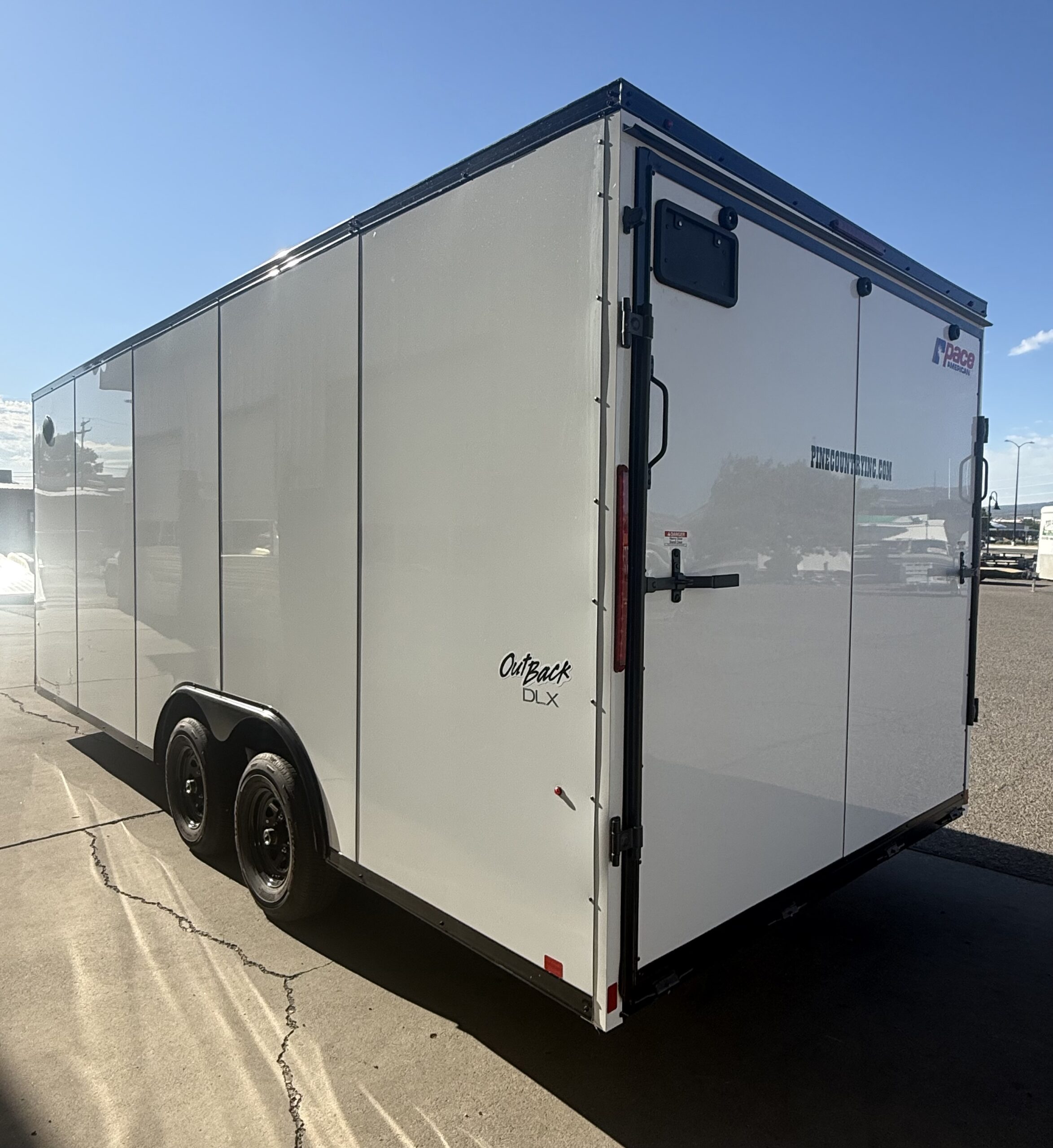 2026 Pace 8-1/2'x20' 10K Rated Ramp Door Enclosed Trailer - Image 4