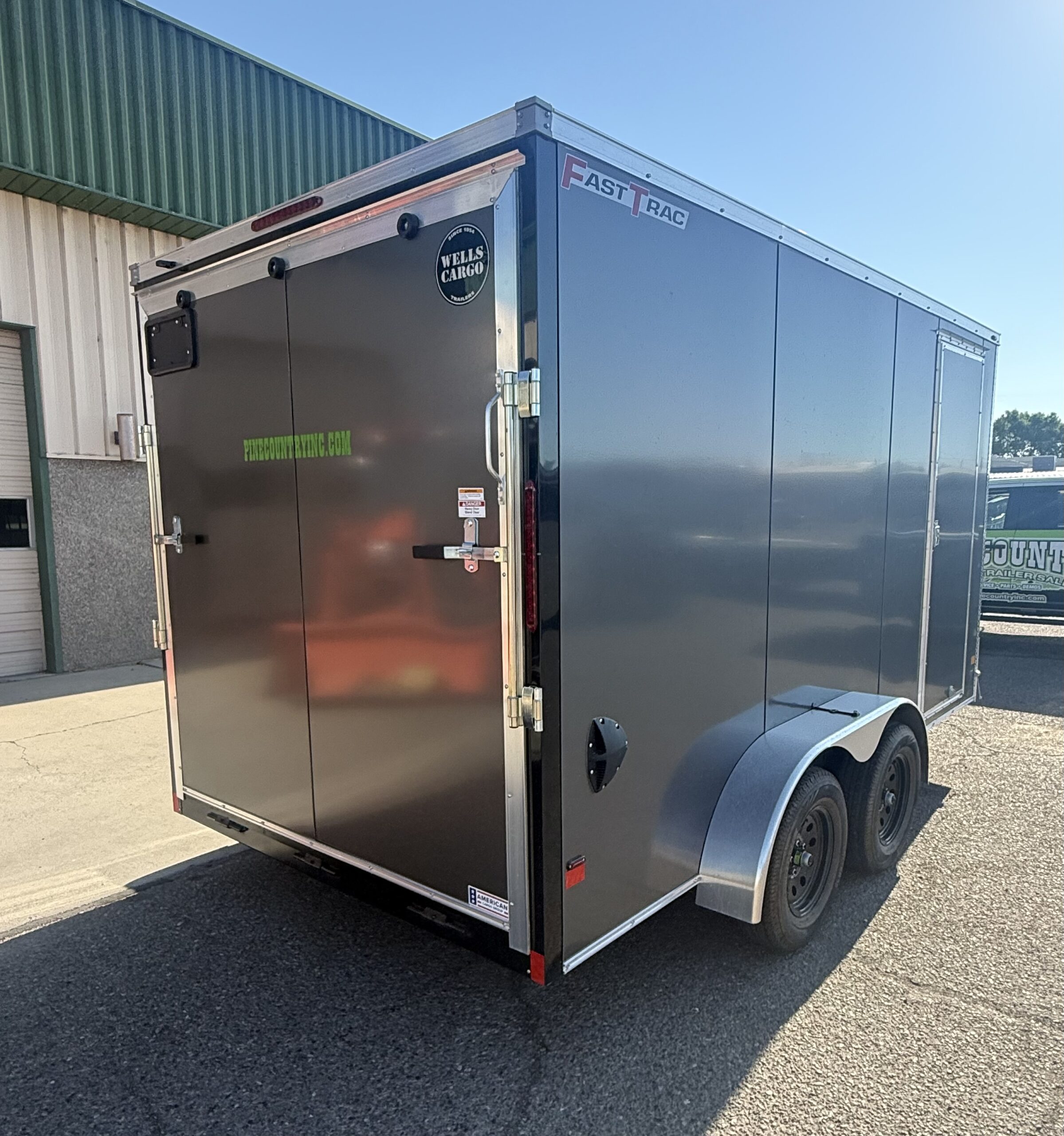 2027 Wells Cargo Fast Track 7'x14' Ramp Door Enclosed Trailer - Image 4