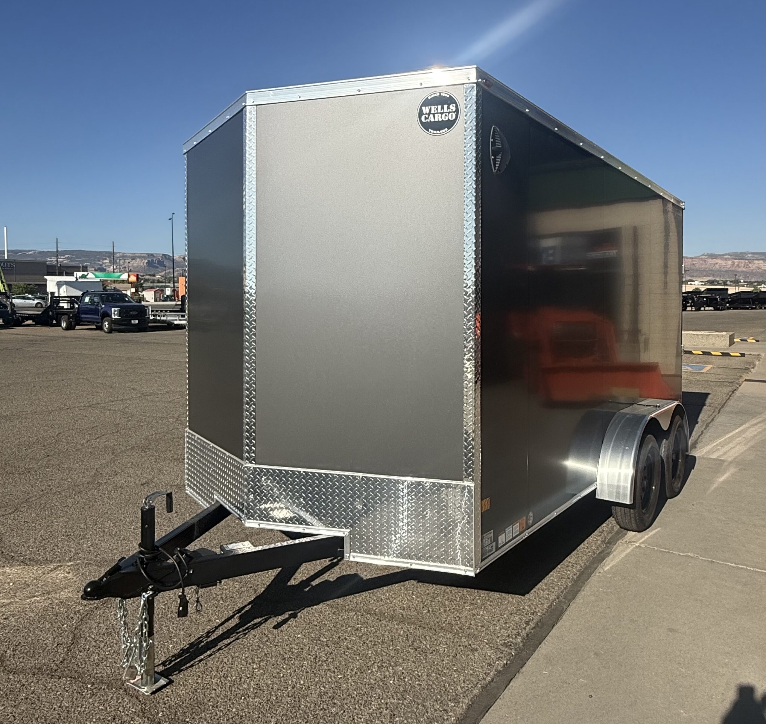 2027 Wells Cargo Fast Track 7'x14' Ramp Door Enclosed Trailer - Image 6