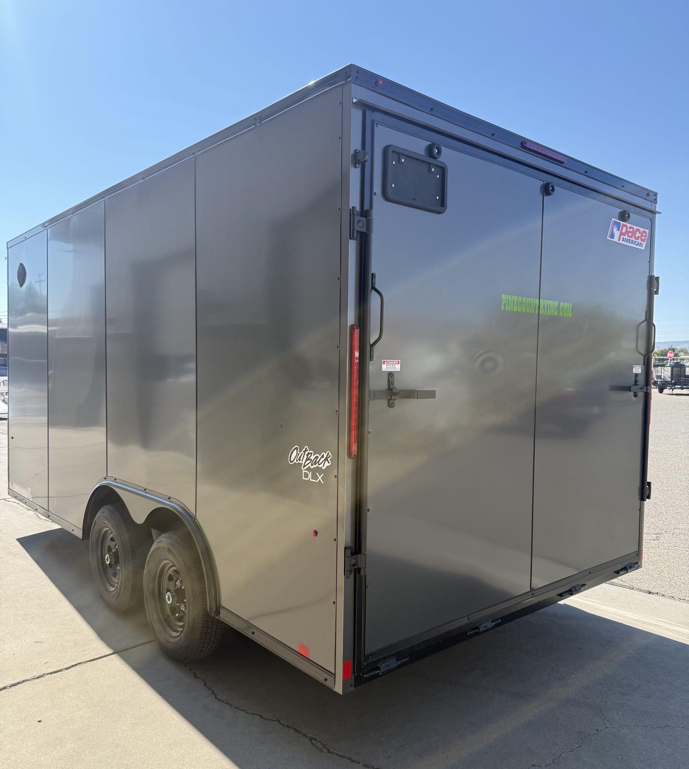 2026 Pace KP-DXC10216-100 8-1/2X16 Enclosed Trailer with Ramp Door - Image 3