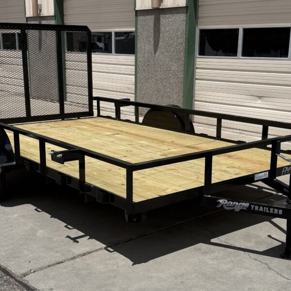 2026 Friesen 83"x12' Single Axle Ramp Gate Utility Trailer
