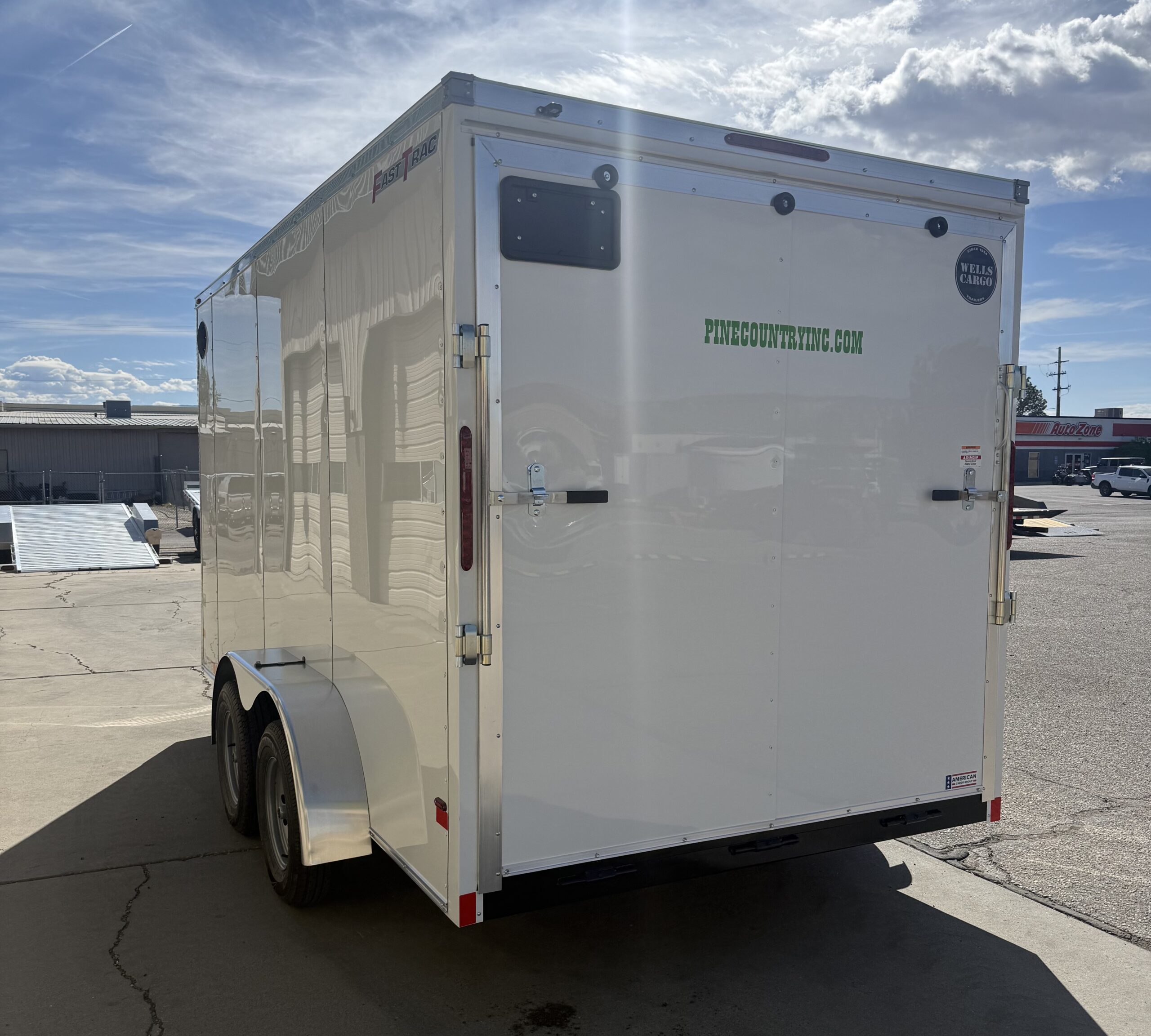 2026 Wells Cargo 7'x14' Tandem Axle Enclosed Ramp Door Trailer - Image 7