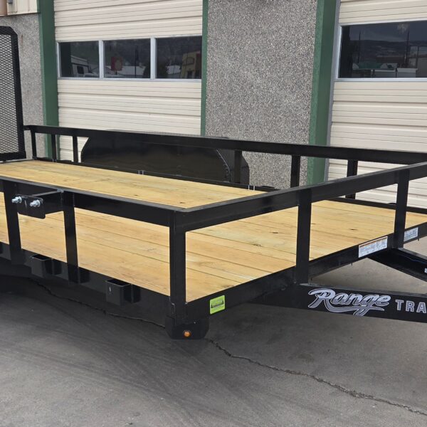 2027 Friesen 83"x14' Tandem Axle Ramp Gate Utility Trailer 7,000 lb Rated