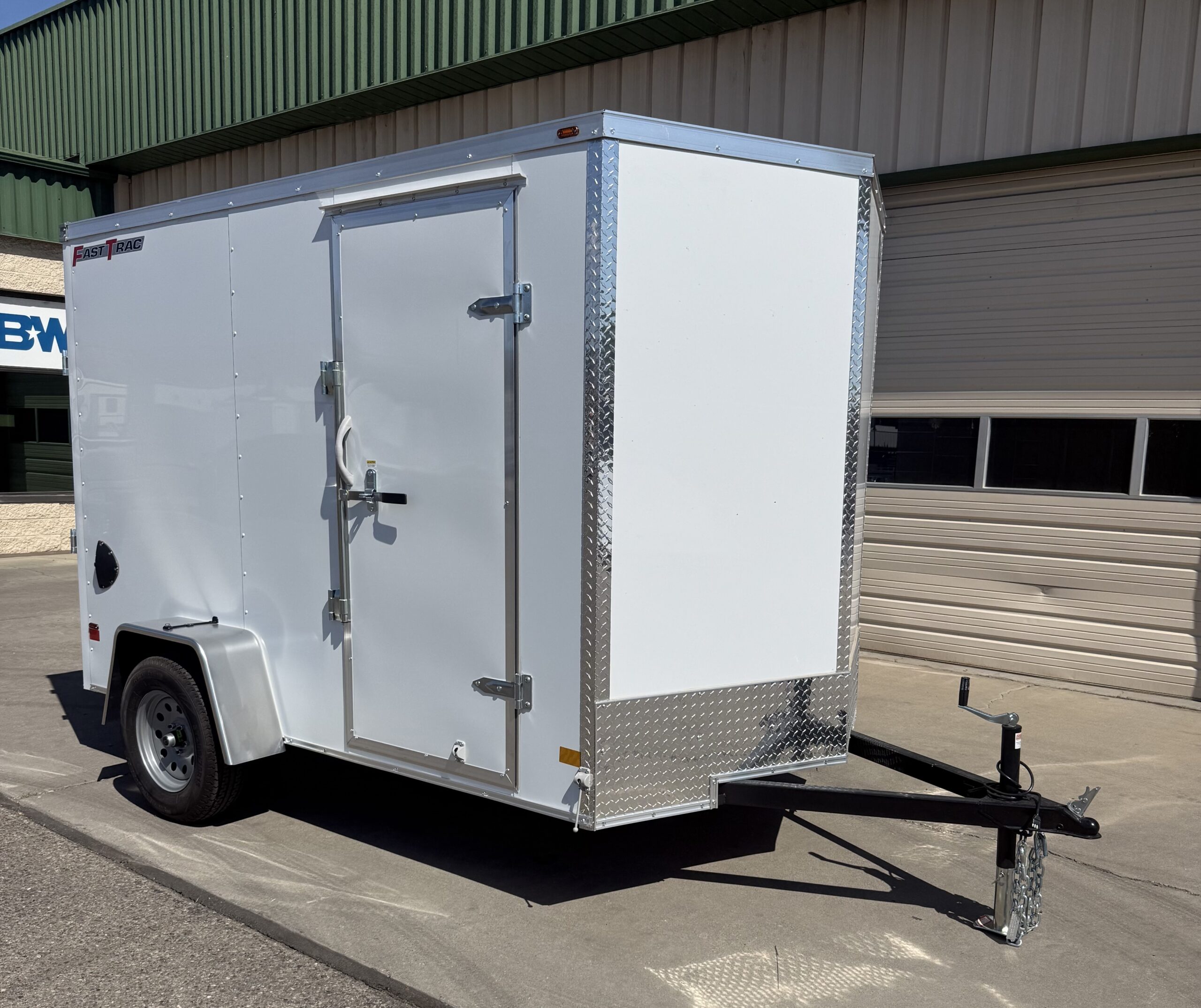 2027 Wells Cargo 6'x10' Ramp Door Enclosed Trailer