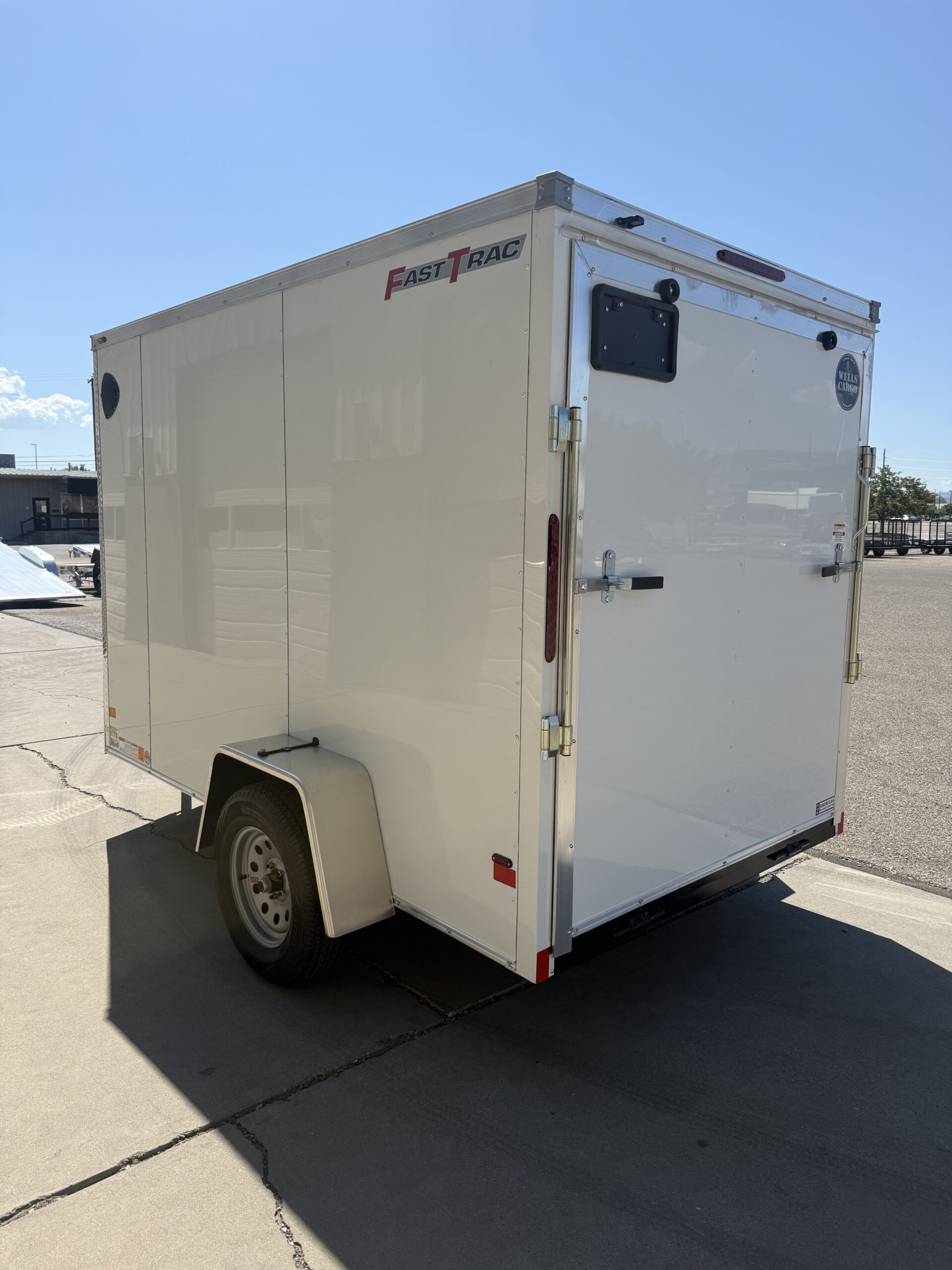 2027 Wells Cargo 6'x10' Ramp Door Enclosed Trailer - Image 3