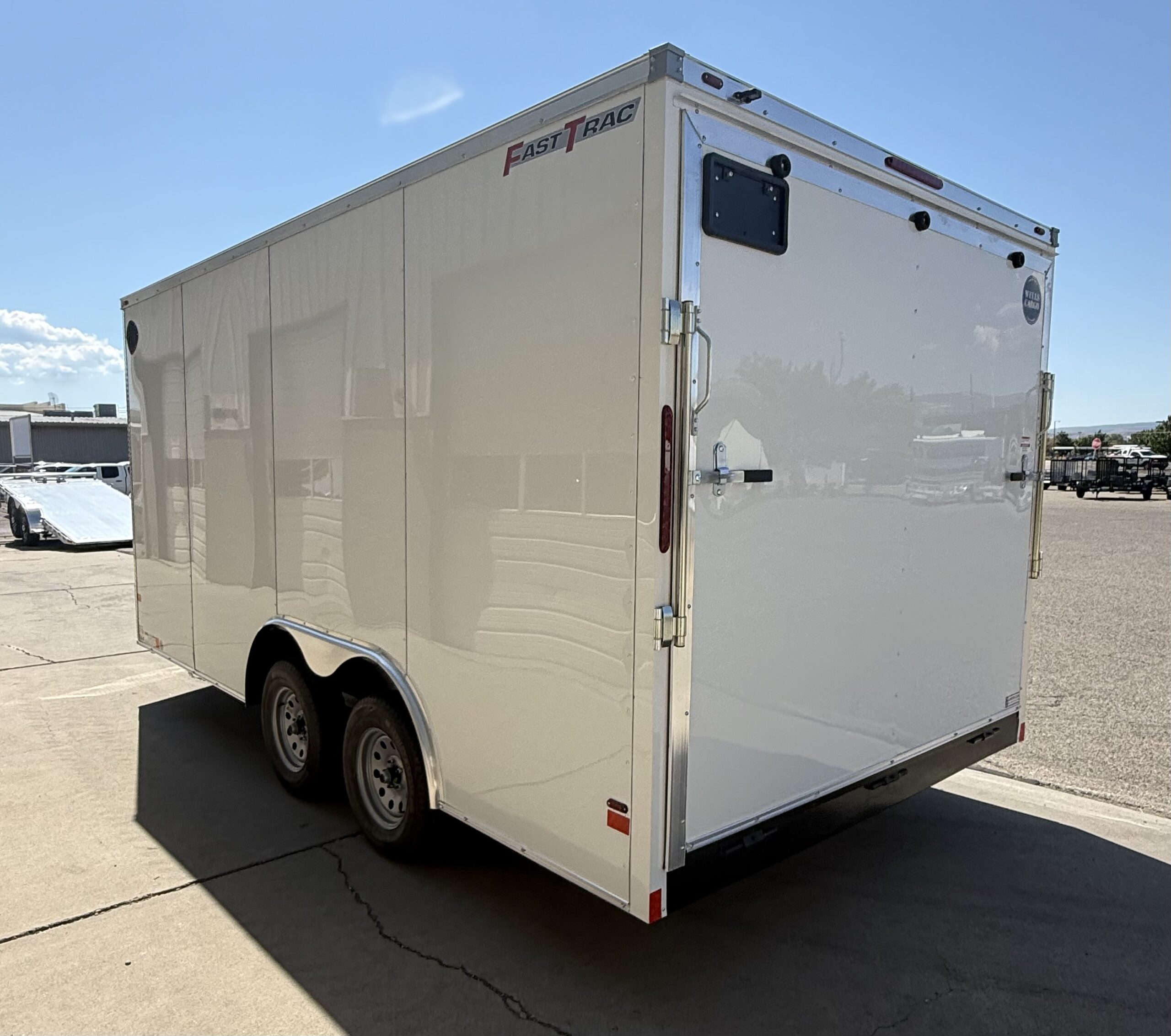 2027 Wells Cargo 8.5'x16' 7K Rated Ramp Door Enclosed Trailer - Image 3