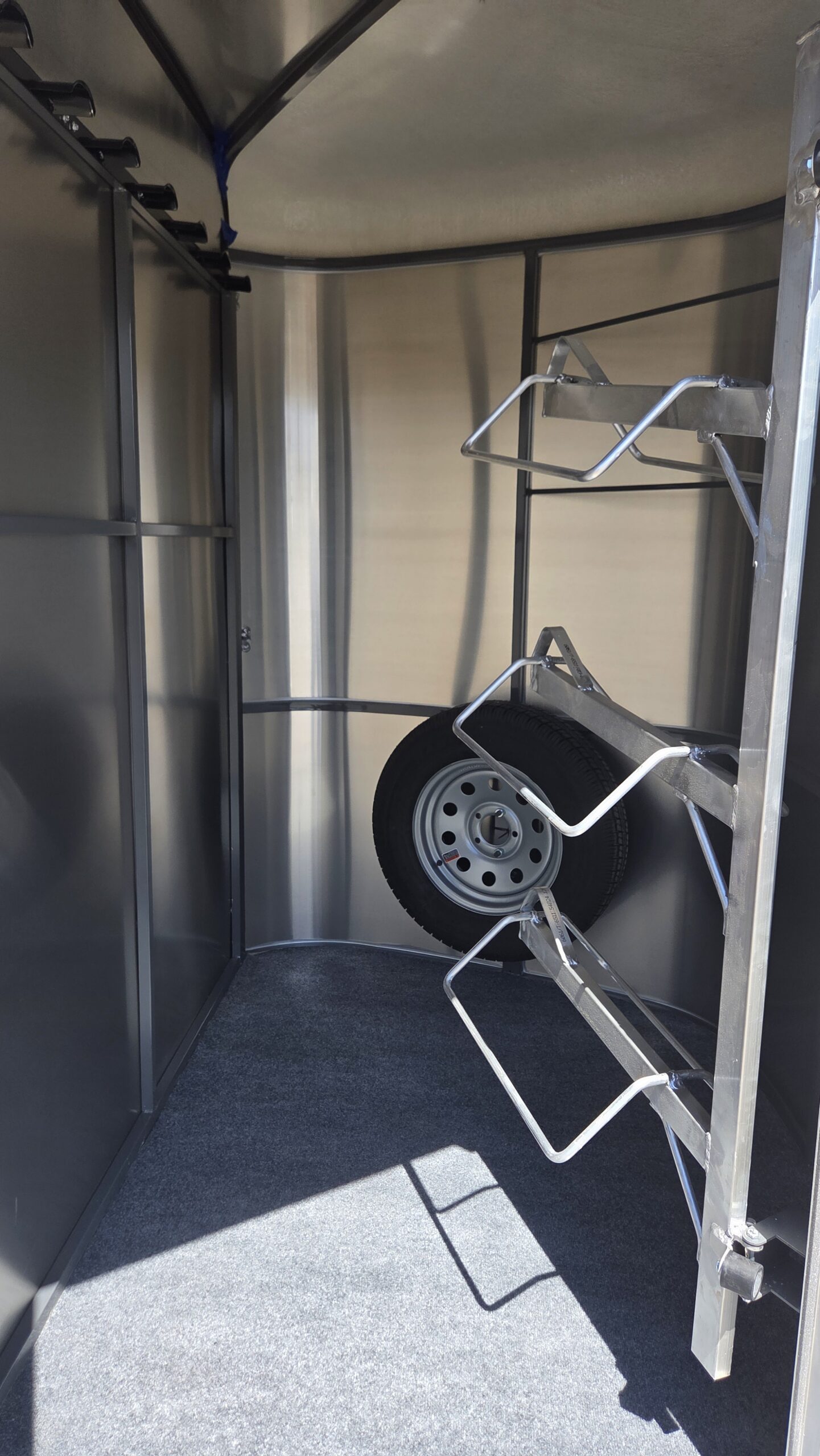 2027 Maverick 3 Horse Slant Bumper Pull Trailer - Image 14