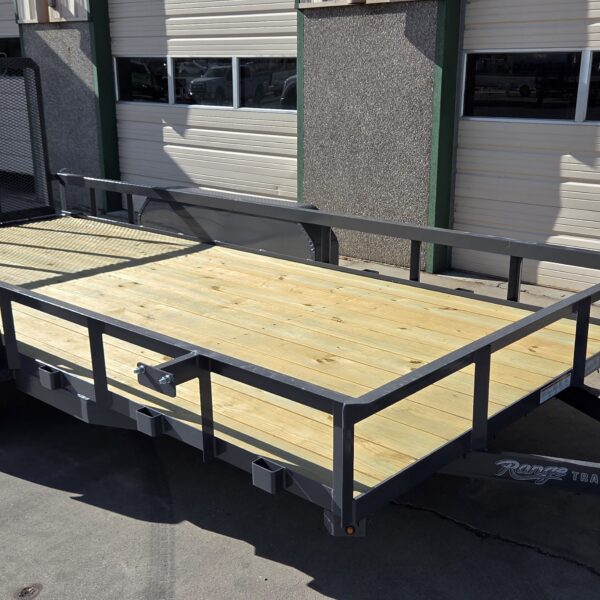 2027 Friesen 83"x16' Tandem Axle Ramp Gate Utility Trailer 7,000 lb Rated