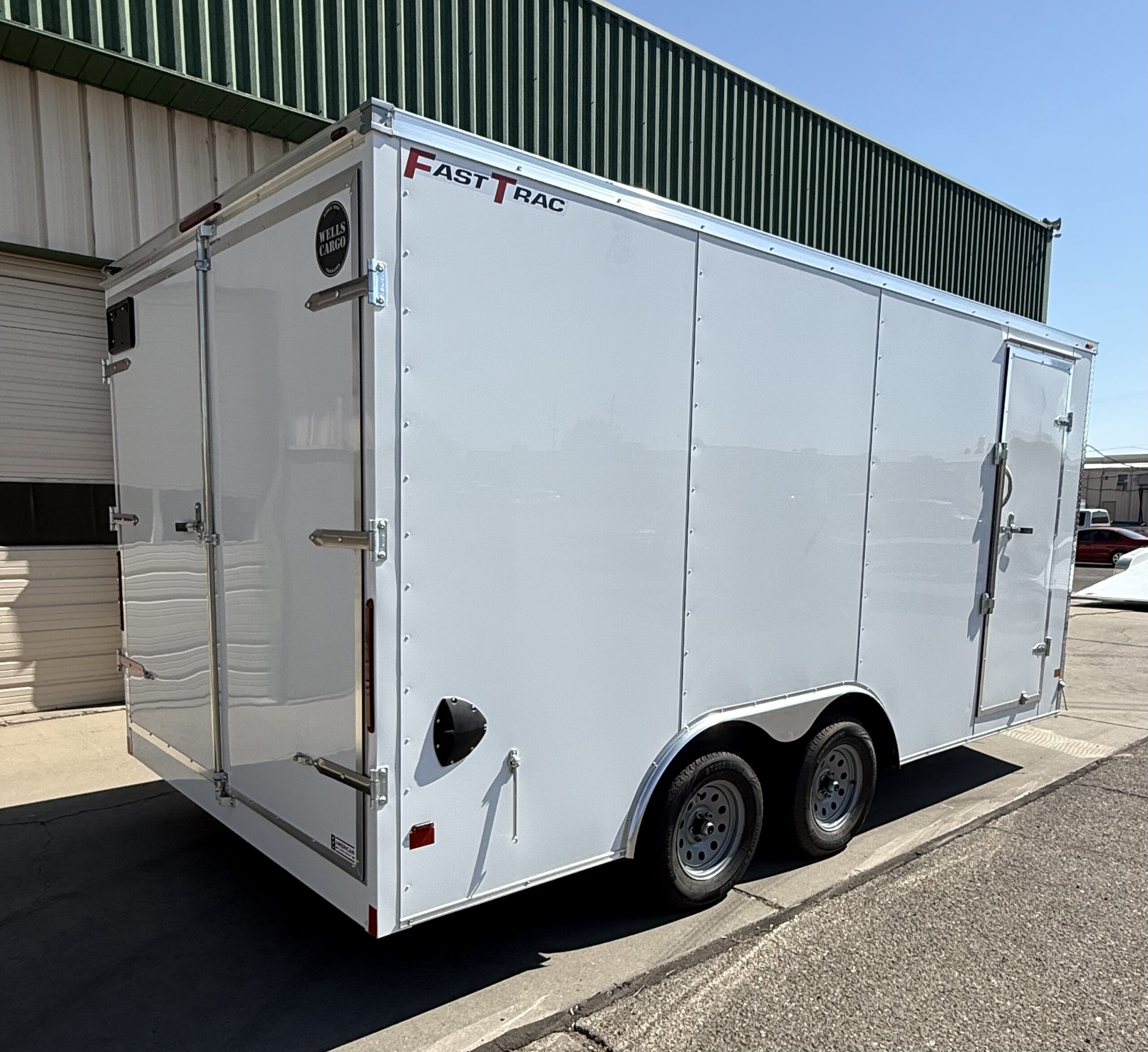 2027 Wells Cargo 8.5'x16' 7K Rated Double Door Enclosed Trailer - Image 2