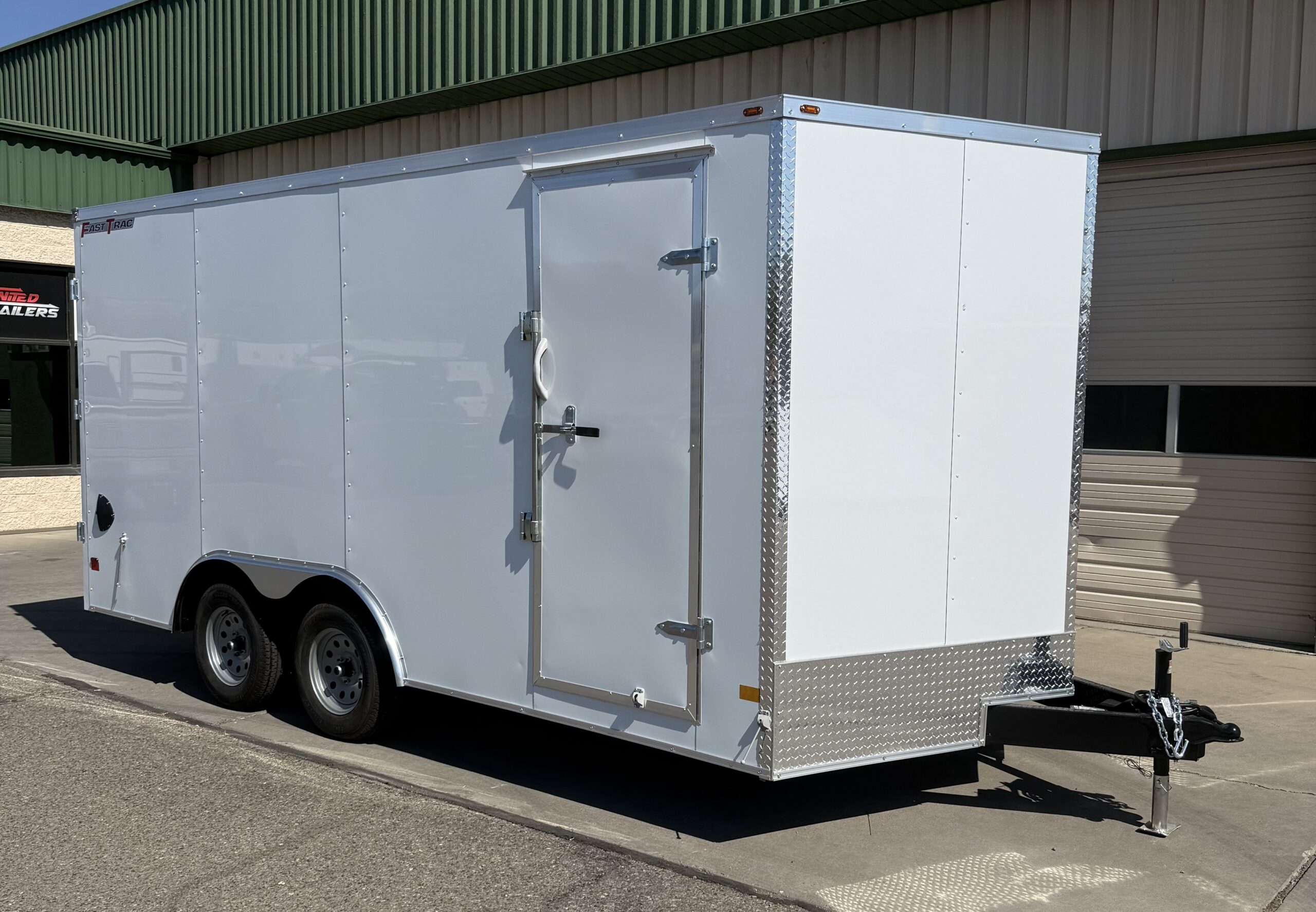 2027 Wells Cargo 8.5'x16' 7K Rated Double Door Enclosed Trailer