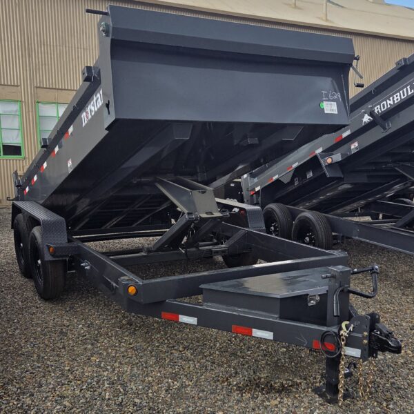 NORSTAR 2026
DCB8314072
DUMP TRAILER
GREY 7'X14'
BUMPER PULL 14K TANDEM AXLES
14000lb GVWR