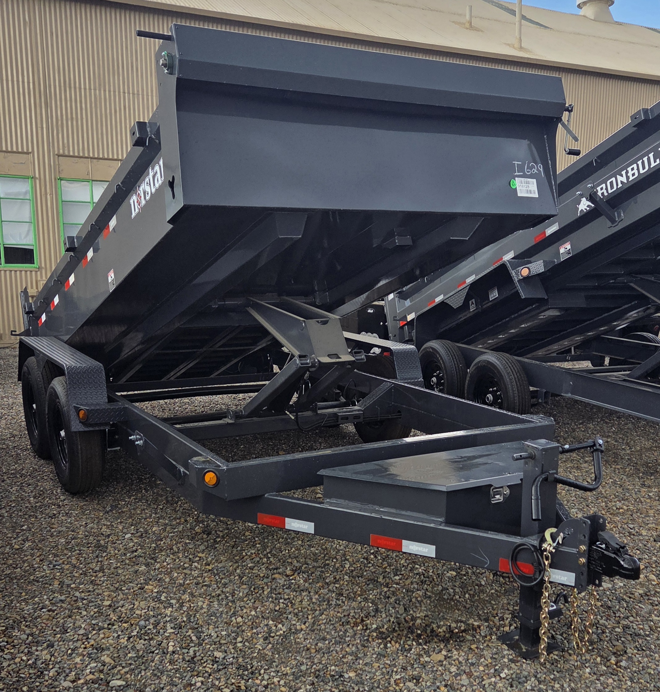 7 X 14 GREY DUMP
14K TANDEM BUMPER PULL