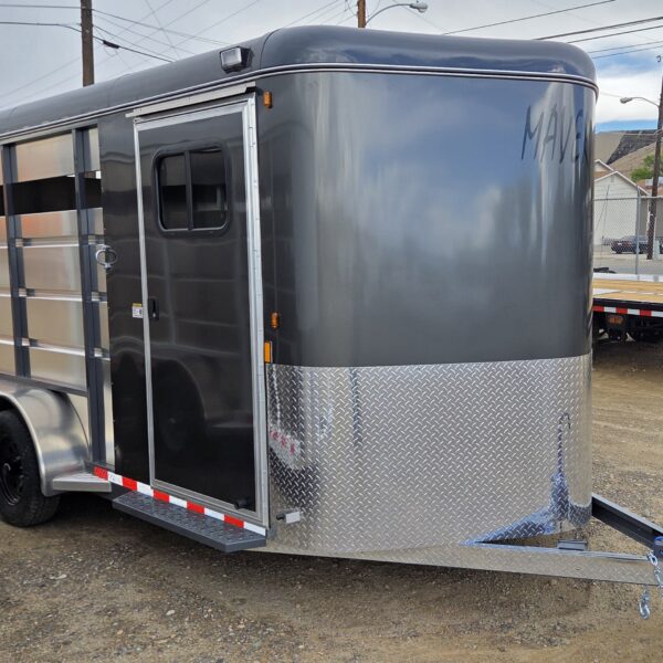 2027 Maverick 3 Horse Slant Bumper Pull Trailer