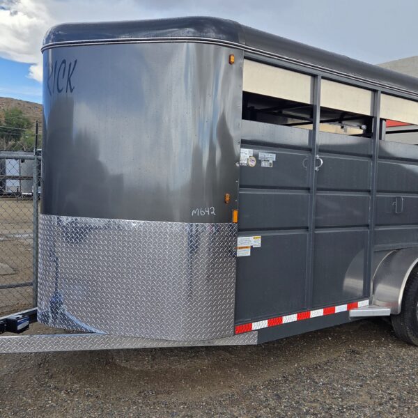 2027 Maverick 17' 10,000 GVWR Bumper Pull Stock Trailer