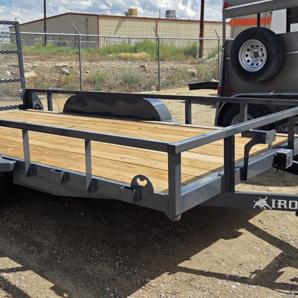 IronBull Utility Trailer 7K Tandem Axles
83"X14' GREY