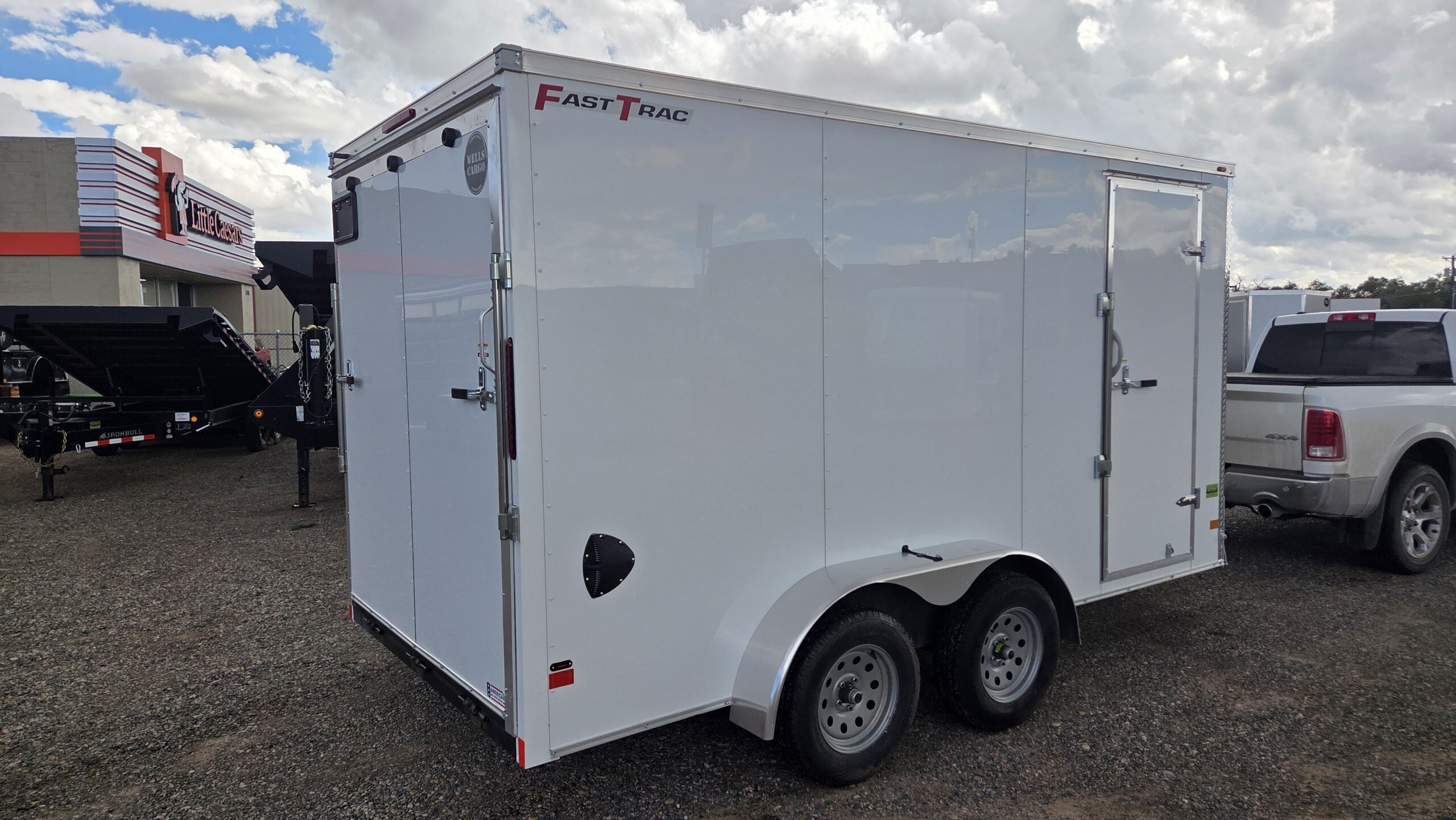 Wells Cargo 7'x14' Tandem Axle Ramp Door Enclosed Trailer - Image 11