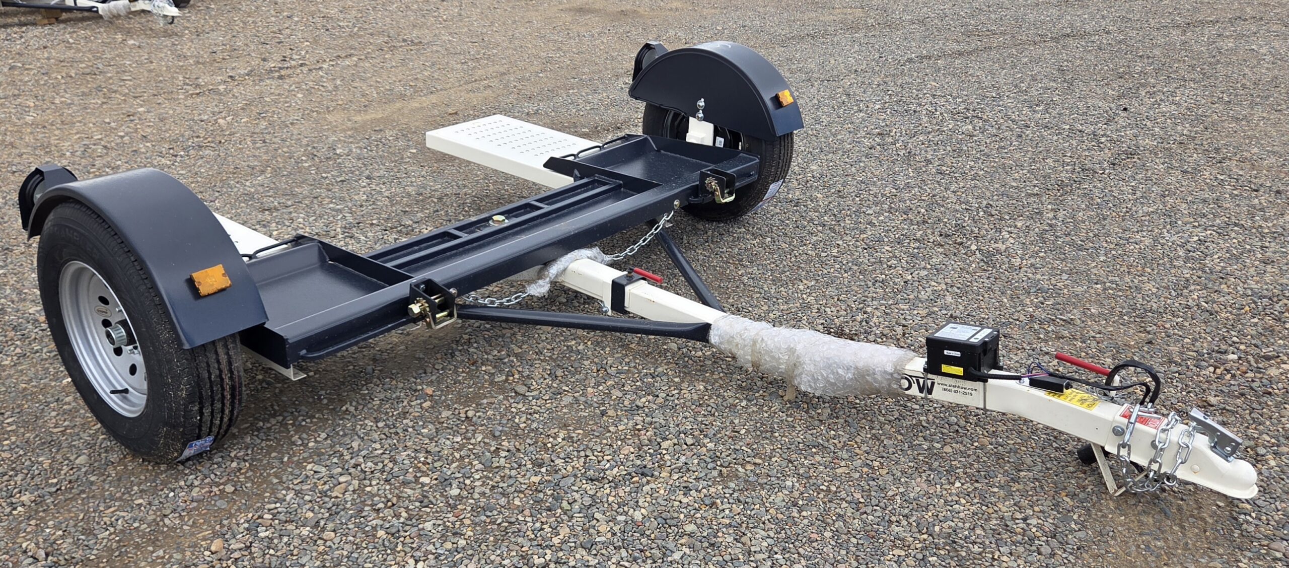 STEHL TOW 2026
ST80TD ELECTRIC BRAKES
TOW DOLLY/CAR HAULER
BLACK 6.7'X8.5'
BUMPER PULL 3.5K SINGLE AXLE
2999 GVWR - Image 3