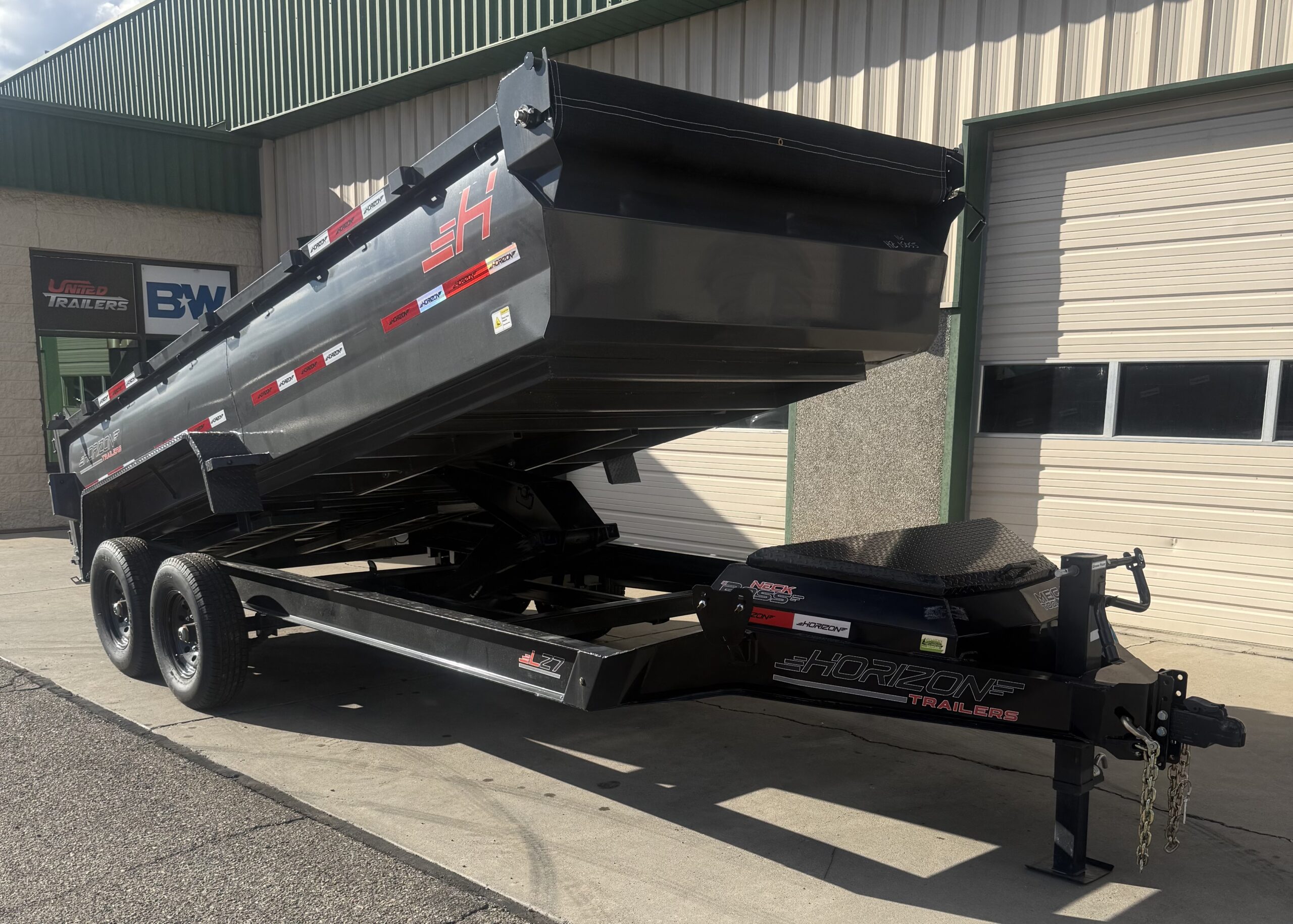 2026 Horizon 83"x16' 14,000 lb Rated Dump Trailer