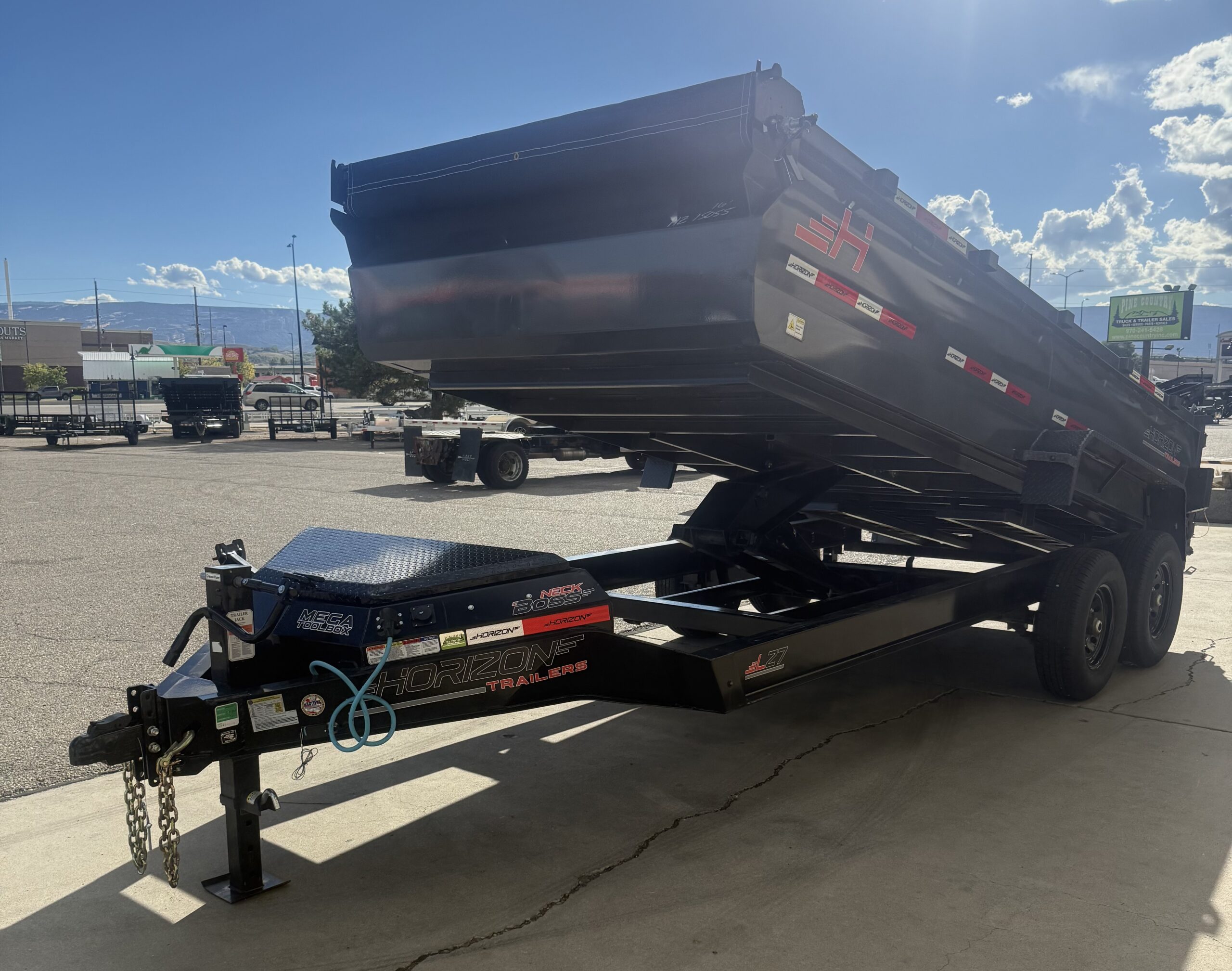 2026 Horizon 83"x16' 14,000 lb Rated Dump Trailer - Image 5