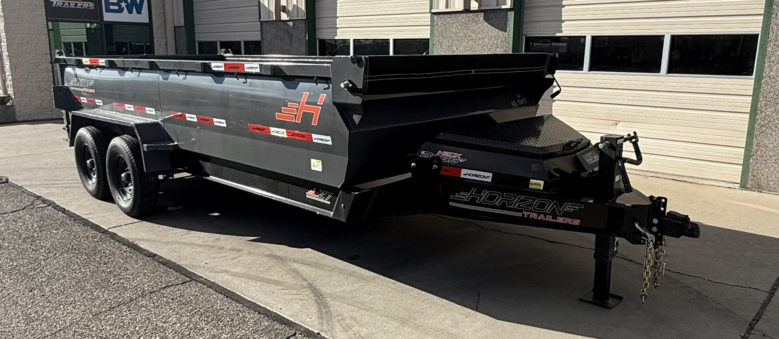 2026 Horizon 83"x16' 14,000 lb Rated Dump Trailer - Image 7