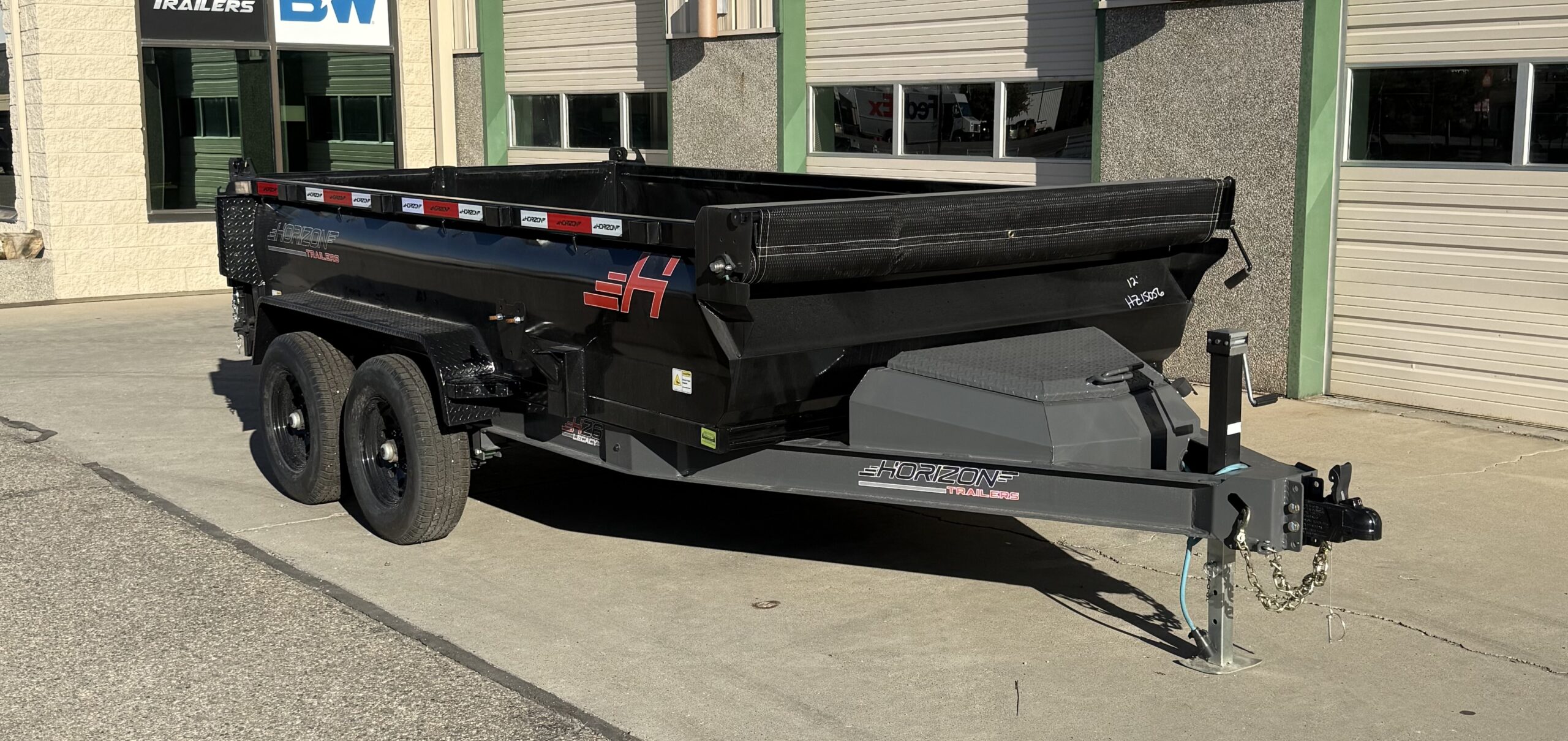 2026 Horizon 6'x12' 11,300 lb Rated Dump Trailer