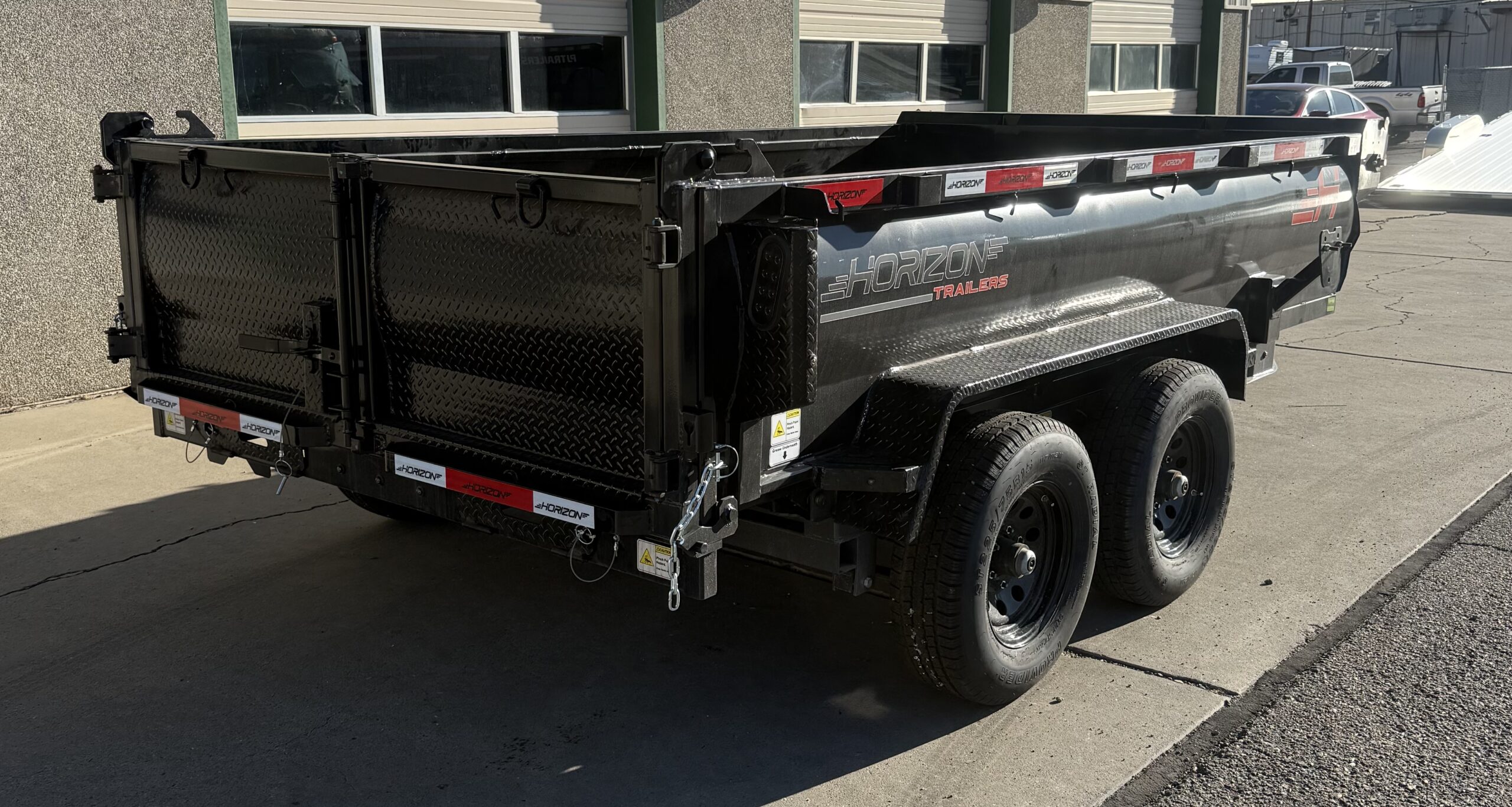 2026 Horizon 6'x12' 11,300 lb Rated Dump Trailer - Image 6
