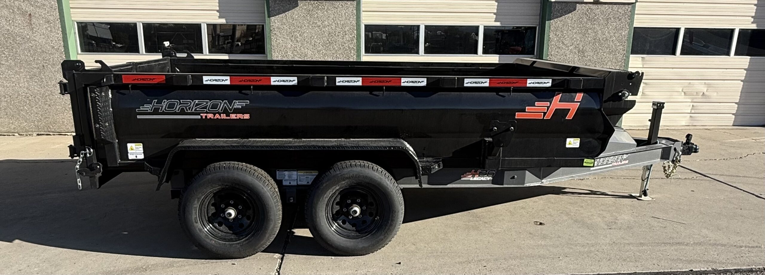 2026 Horizon 6'x12' 11,300 lb Rated Dump Trailer - Image 7