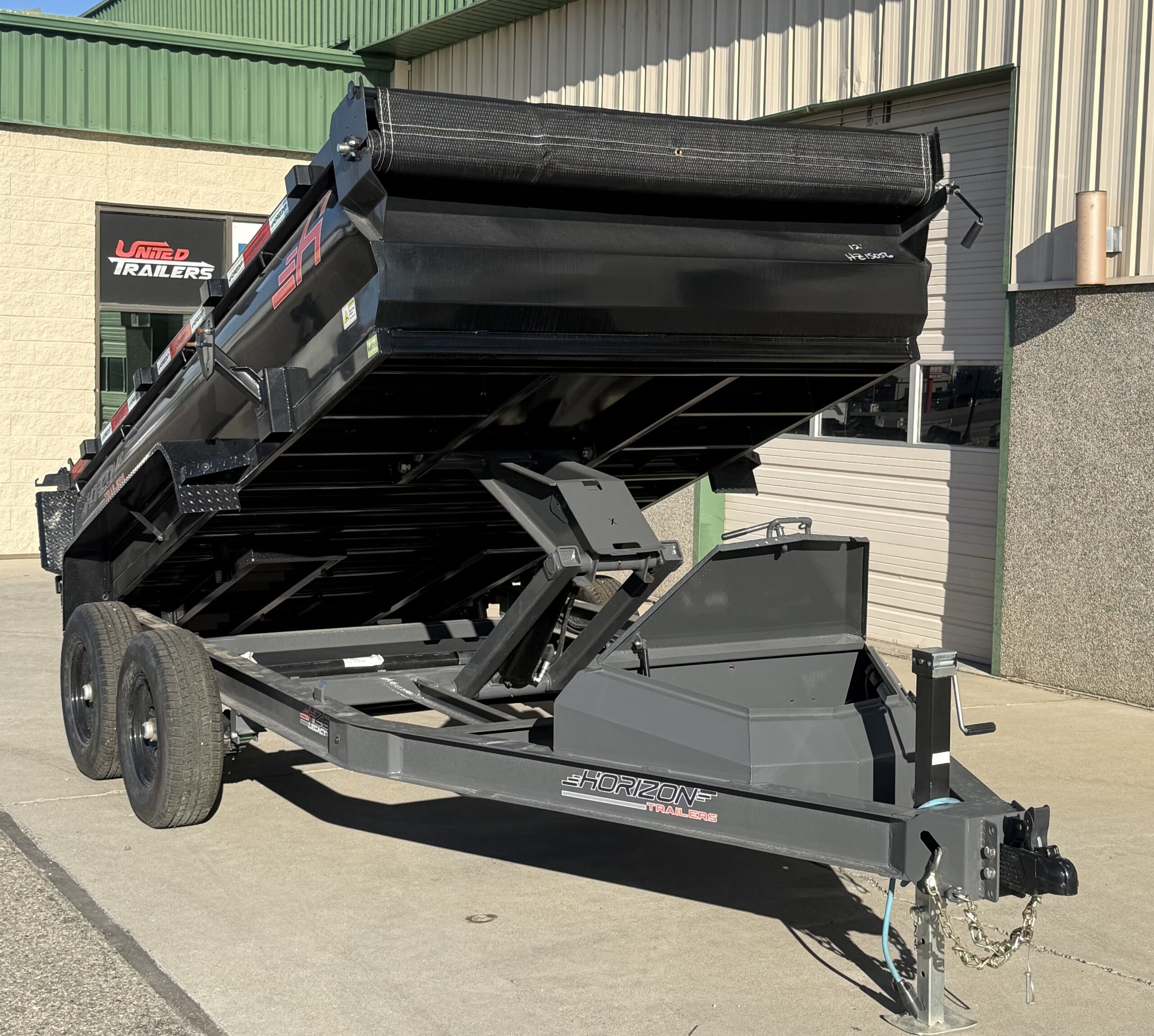 2026 Horizon 6'x12' 11,300 lb Rated Dump Trailer - Image 8