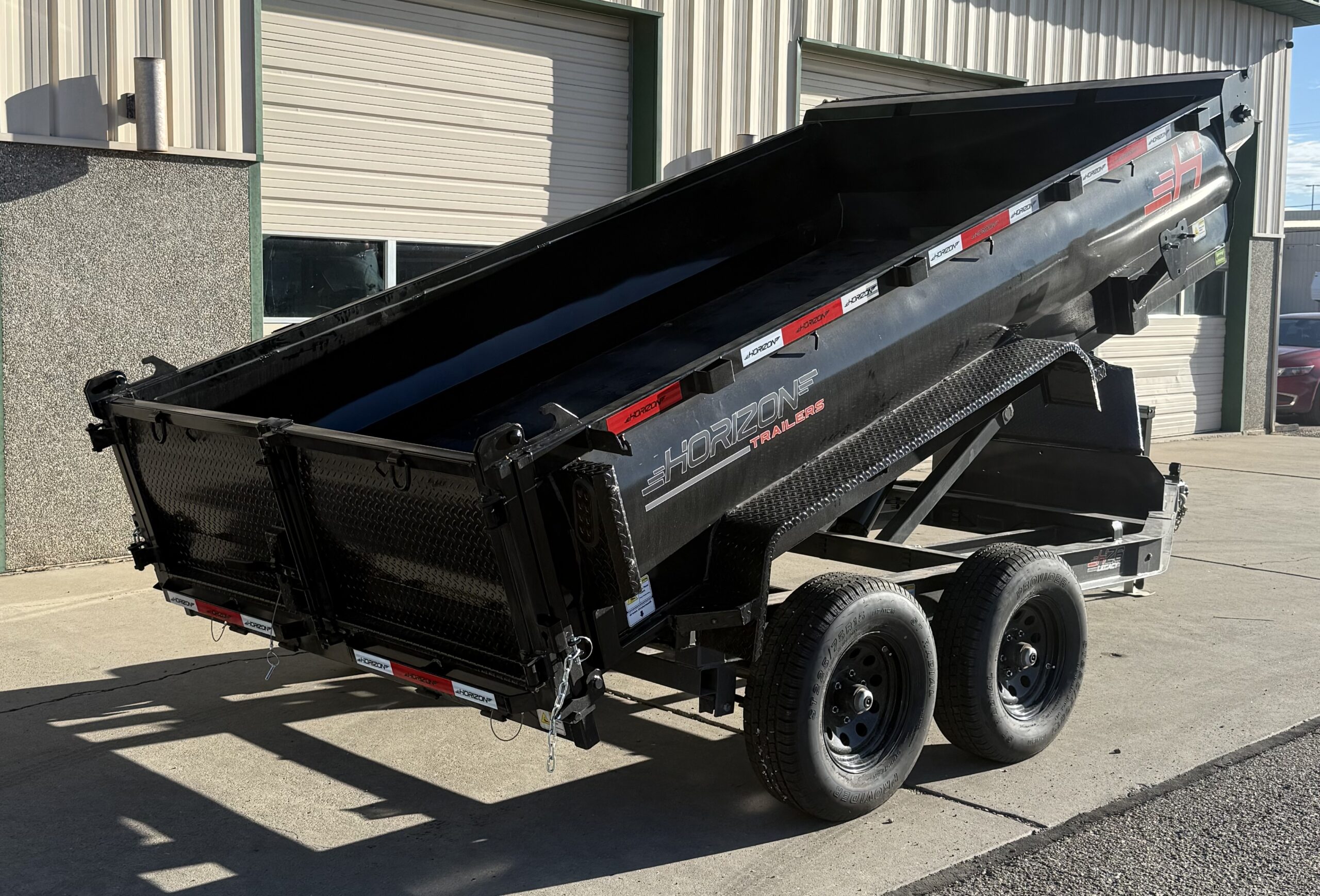 2026 Horizon 6'x12' 11,300 lb Rated Dump Trailer - Image 11